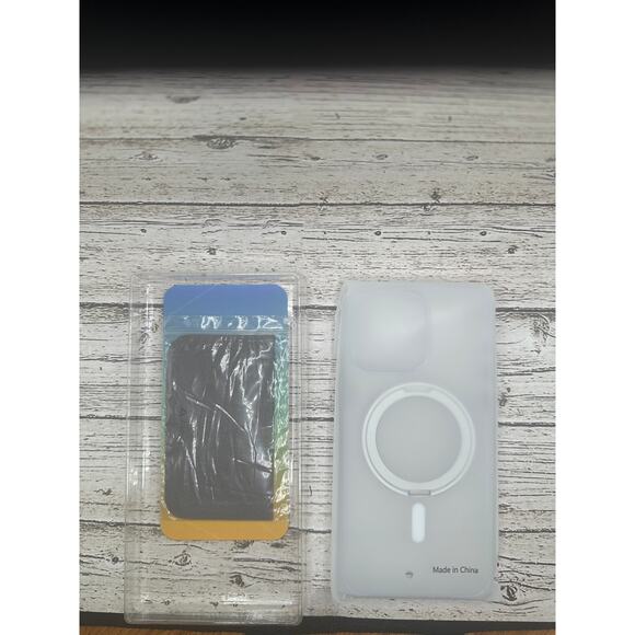 iPhone 15 Pro Max‎ Case, Clear, 360°Rotate Magnetic Rings - Picture 2 of 3